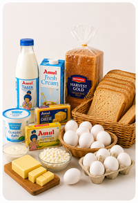Dairy, Bread & Eggs