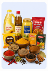Oils, Ghee & Masala