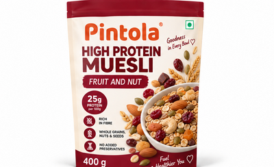 Pintola High Protein Fruit and Nut Muesli 25g Protein
