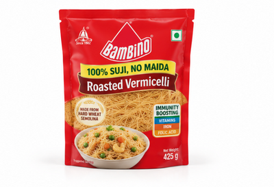 Bambino 100% Suji, No Maida Roasted Vermicelli