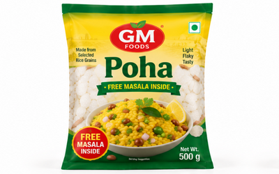GM Foods Poha - Free Masala Inside