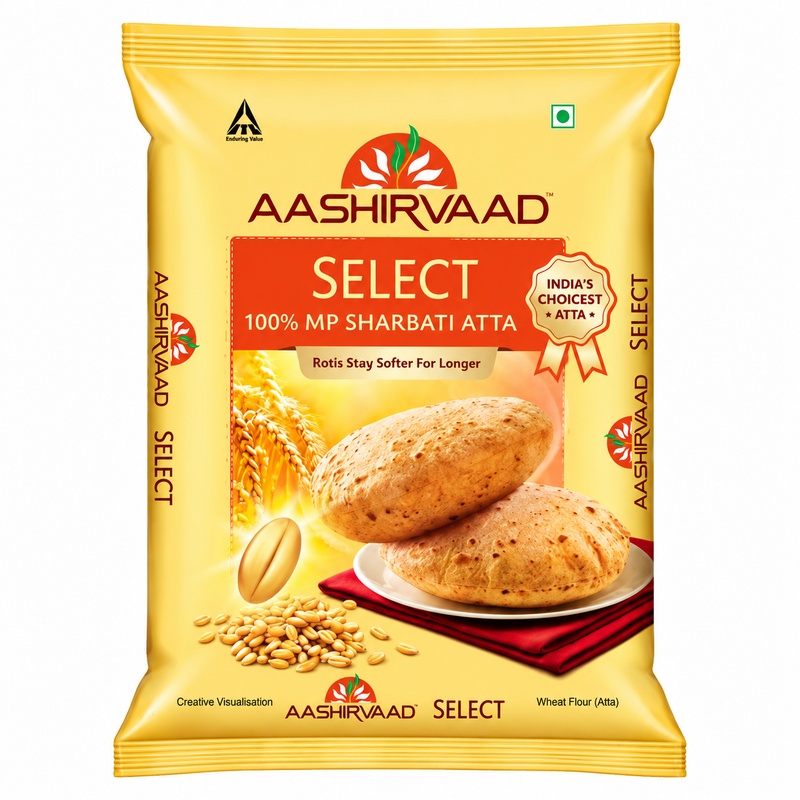 Aashirvaad Select 100% MP Sharbati Atta 11