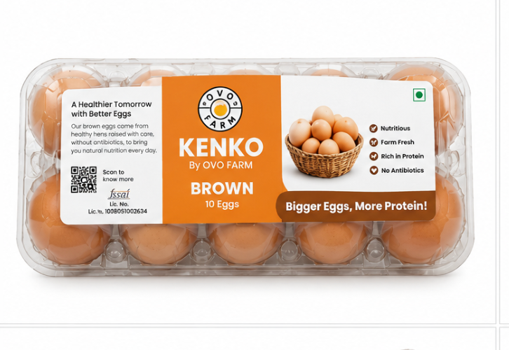 Kenko By Ovo Farm Brown Eggs