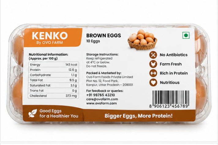 Kenko By Ovo Farm Brown Eggs 2
