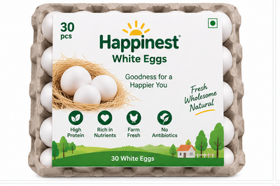 Happinest White Eggs