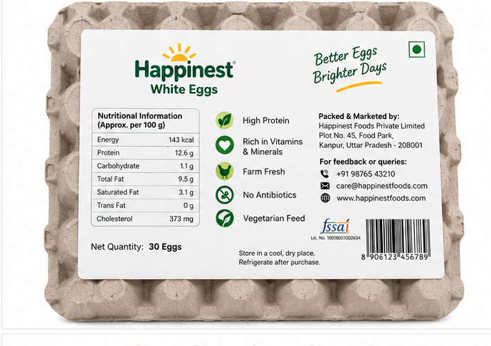 Happinest White Eggs 2