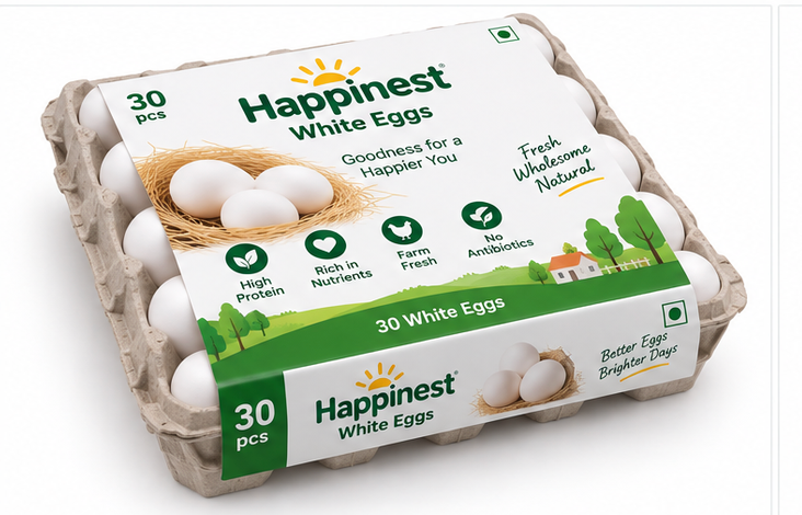 Happinest White Eggs 3