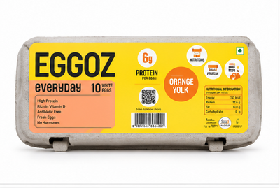 Eggoz Every Day White Protein Rich Eggs - 10 pieces