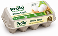 Proto Farm Fresh White Eggs 6 pieces Tray 3