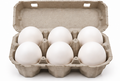 Proto Farm Fresh White Eggs 6 pieces Tray 4