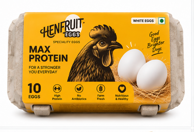 Hen Fruit -10 Max Protein Speciality Eggs