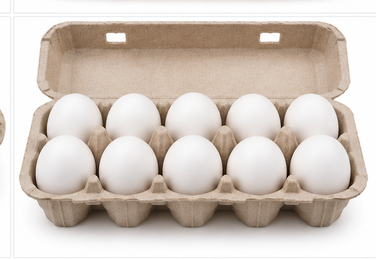 Hen Fruit -10 Max Protein Speciality Eggs 4