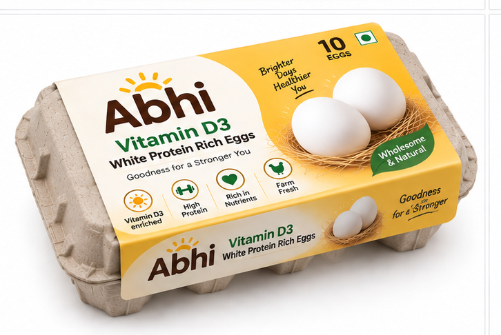 Abhi Vitamin D3 White Protein Rich Eggs 3