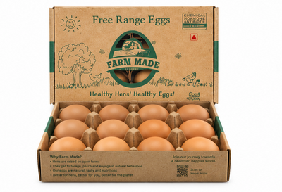 Farm Made Free Range Eggs 12 pcs