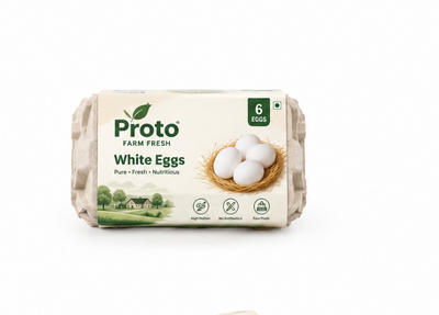 Proto Farm Fresh White Eggs