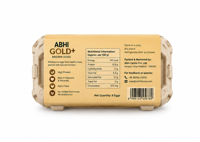 Abhi Gold+ Brown Eggs 2