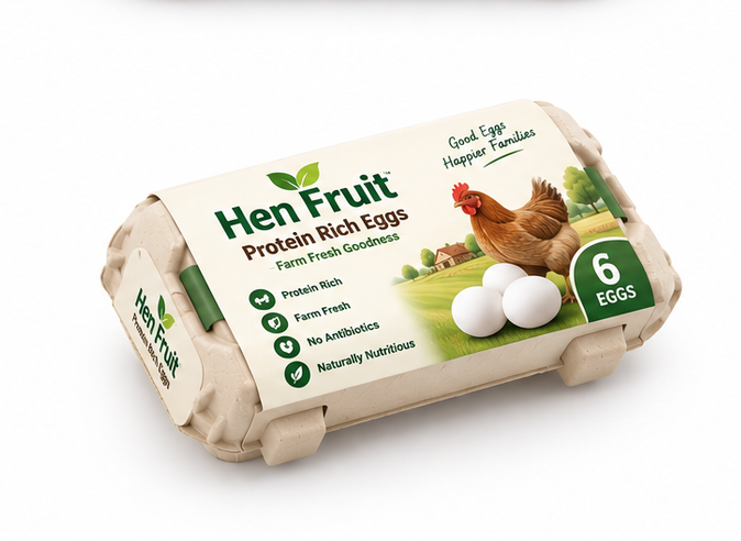 Hen Fruit Protein Rich Eggs - 6 Pieces 3