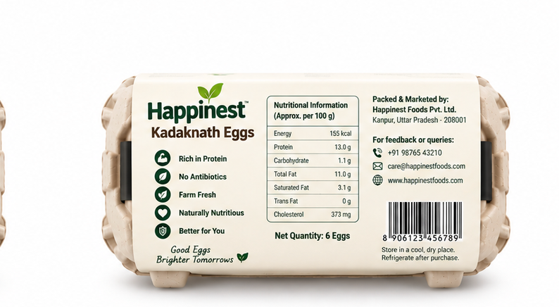 Happinest Kadaknath Eggs 2