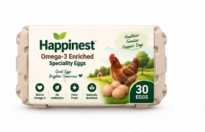 Happinest Omega-3 Enriched Speciality Eggs
