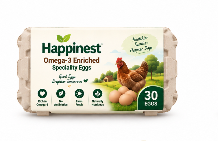Happinest Omega-3 Enriched Speciality Eggs