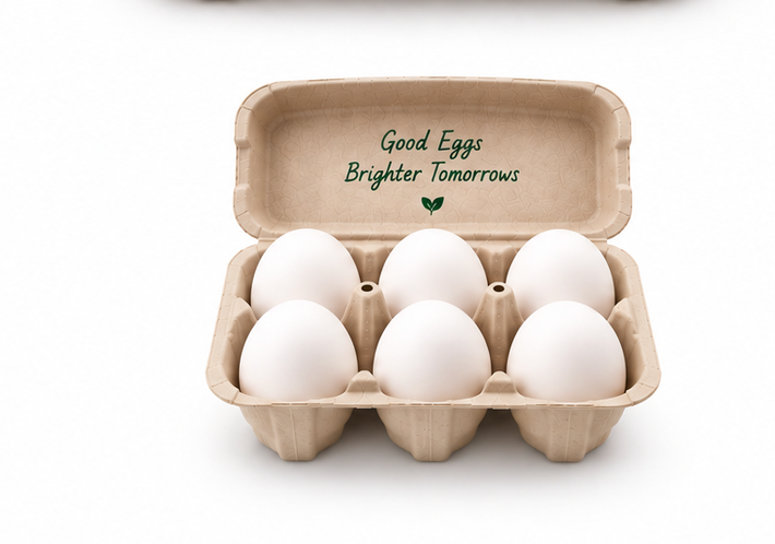 Orange Yolk Co. White Eggs 4