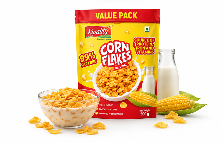 Kwality Corn Flakes 4