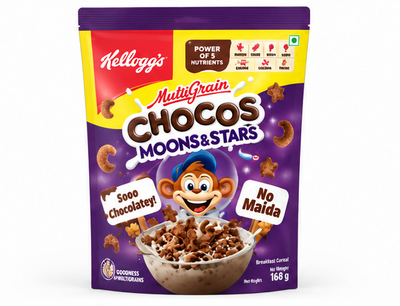 Kellogg's Chocos Multigrain Moons & Stars Chocos
