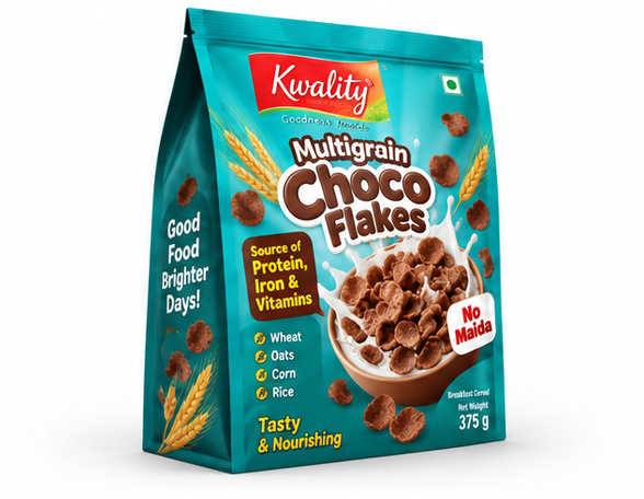 Kwality Multigrain Choco Flakes 3