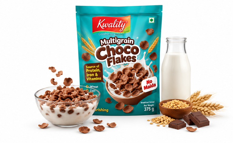 Kwality Multigrain Choco Flakes 4