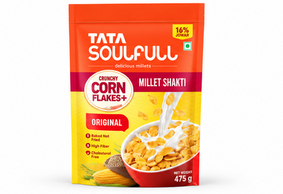 Tata Soulfull Corn Flakes Original (Crunchy Corn and Millets)