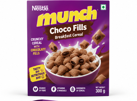 Nestle Munch Choco Fills Breakfast Cereal