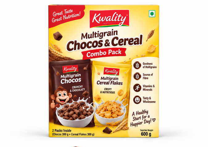 Kwality Multigrain Chocos & Cereal Combo Pack