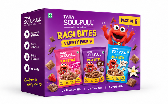 Tata Soulfull Chocos Variety Pack Cereal Combo 3