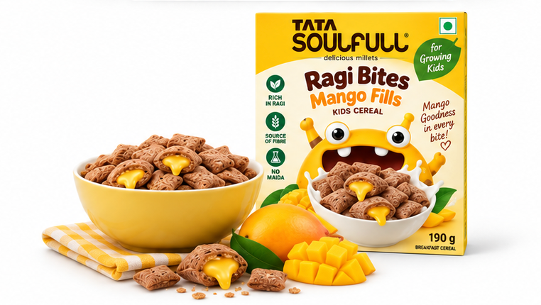 Tata Soulfull Ragi Bites Mango Fills Kids Cereal 4