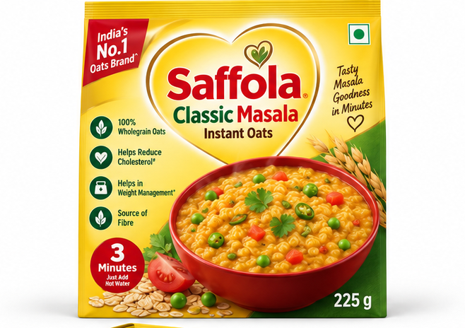Saffola Classic Masala Instant Oats
