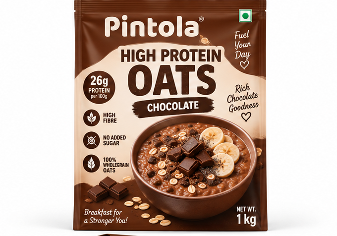Pintola High Protein Oats (Chocolate)