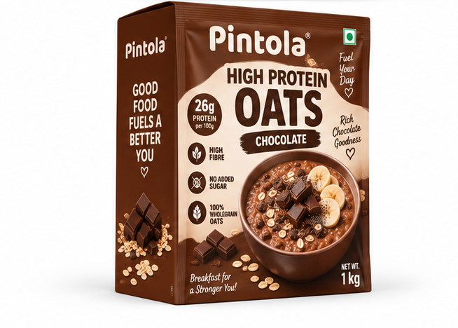 Pintola High Protein Oats (Chocolate) 3