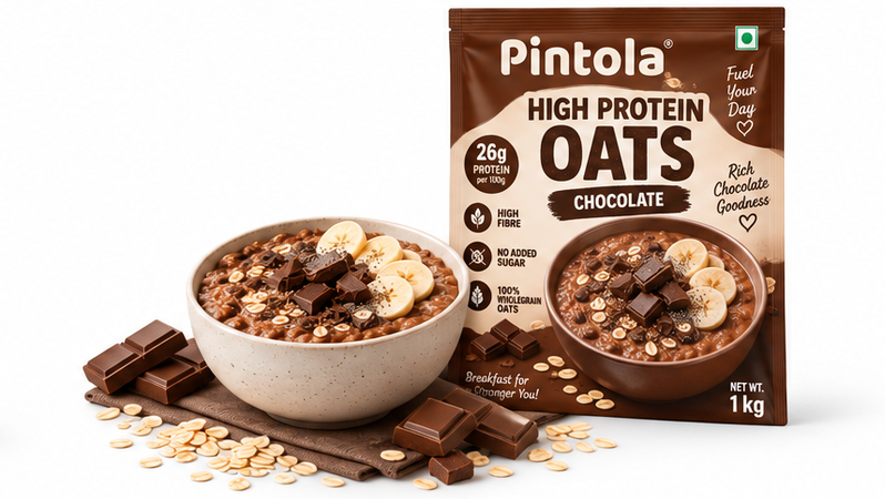 Pintola High Protein Oats (Chocolate) 4