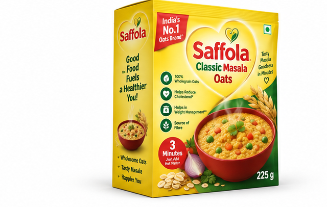 Saffola Classic-Masala Oats 3