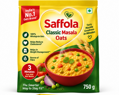Saffola Classic Masala Flavoured Oats