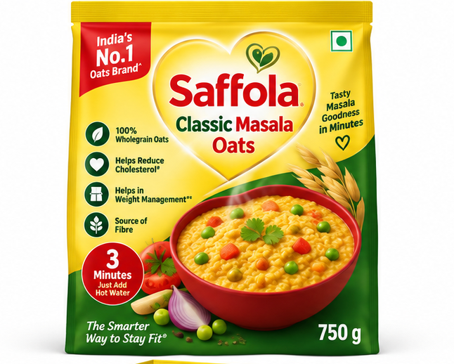 Saffola Classic Masala Flavoured Oats