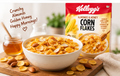 Kellogg's Almonds & Honey Corn Flakes 4