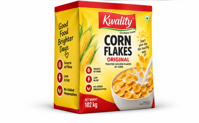 Kwality Corn Flakes Original 3