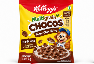 Kellogg's Multigrain Chocos More Chocolatey, No-Maida