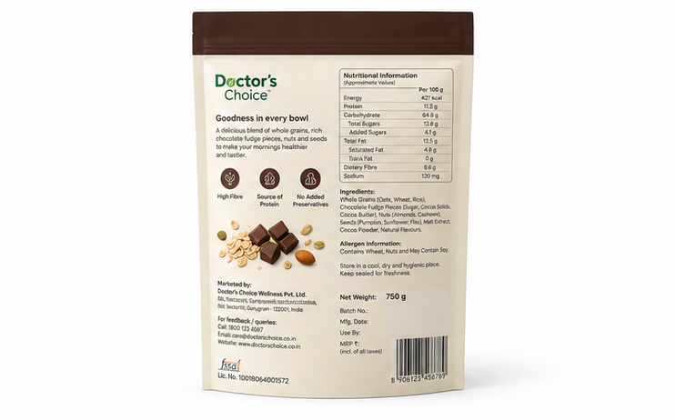Doctor's Choice Chocolate Fudge Muesli 2