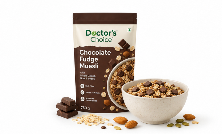 Doctor's Choice Chocolate Fudge Muesli 4