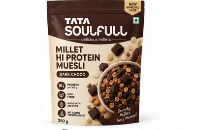 Tata Soulfull Millet Hi Protein Muesli Dark Choco