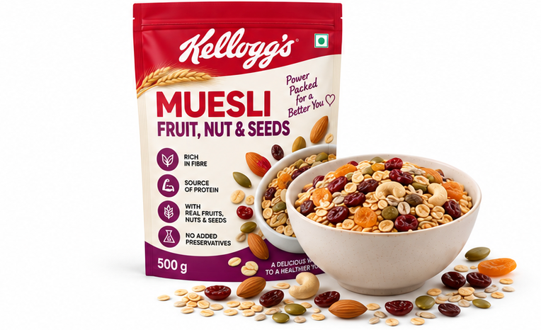 Kellogg's Fruit, Nut & Seeds Muesli 4