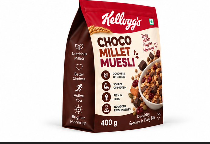 Kellogg's Choco Millet Muesli 3