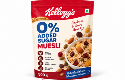 Kellogg's 0% Added Sugar Muesli